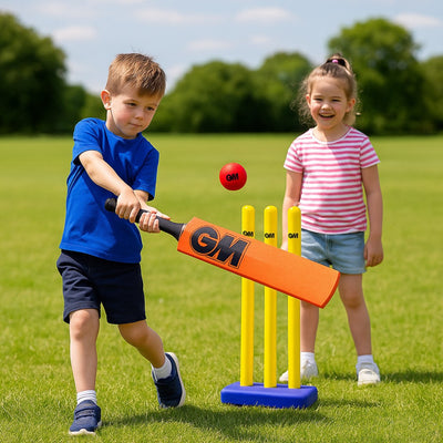 Gunn & Moore Cricket Set for Kids Aged 4-8
