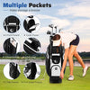 Golf Cart Bag with 14-Way Lock Top & Full-Length Dividers