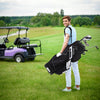 Golf Cart Bag with 14-Way Lock Top & Full-Length Dividers
