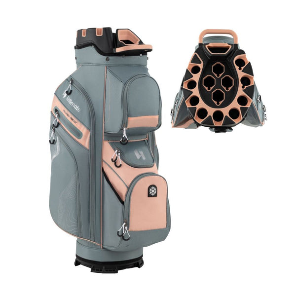 Golf Cart Bag with 14-Way Lock Top & Full-Length Dividers