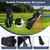 Golf Stand Bag with 8-Way Divider & Cooler Pocket