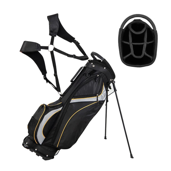 Golf Stand Bag with 8-Way Divider & Cooler Pocket