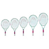 HEAD Coco Junior Female Tennis Rackets with Flower Print Pink Handles