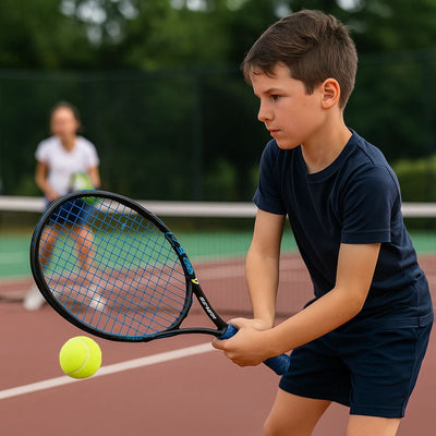 HEAD Novak Series Kids Tennis Rackets in Black & Blue - Various Sizes