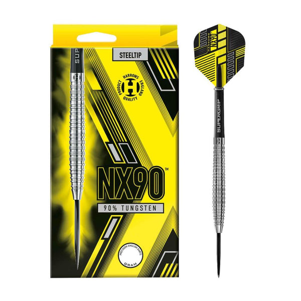 Harrows NX90 Tapered 90% Tungsten Steel Tip Darts