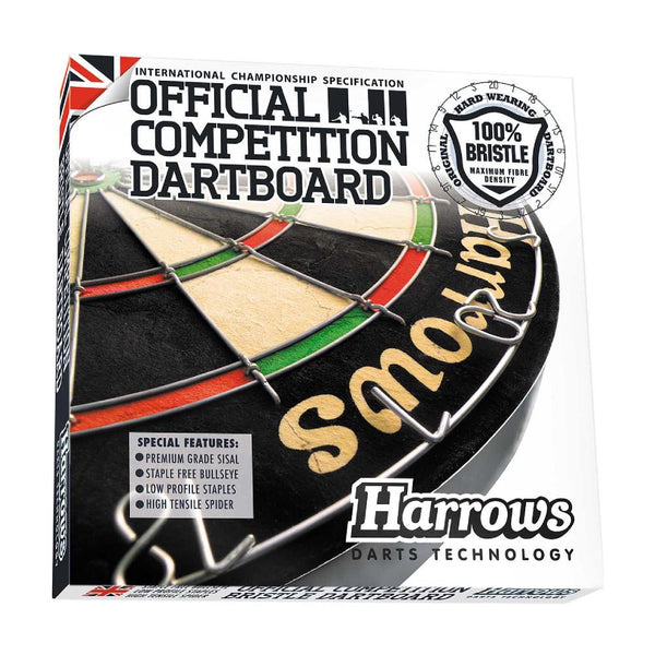 Harrows Official Competition Bristle Dartboard