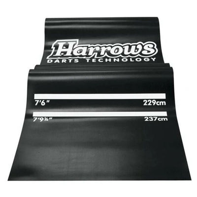 Harrows Professional Rubber Darts Mat with International Oche