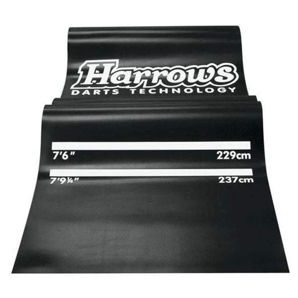 Harrows Professional Rubber Darts Mat with International Oche