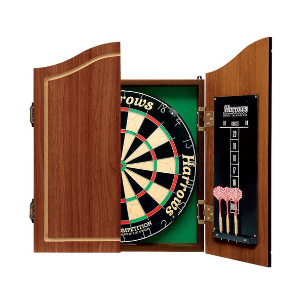 Harrows Pro's Choice Dartboard Cabinet Set
