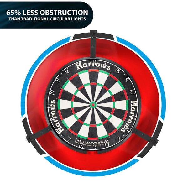 Harrows Trilight Universal Magnetic LED Dartboard Lighting System