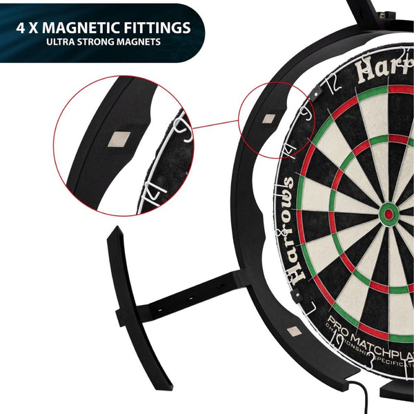 Harrows Trilight Universal Magnetic LED Dartboard Lighting System