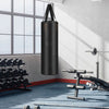 Heavy Hanging Punching Bag Set with 12oz Boxing Gloves & Hand Wraps