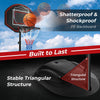 Height-Adjustable Portable Basketball Hoop System