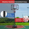 Junior Basketball Hoop with 5 Adjustable Height Settings