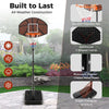 Junior Basketball Hoop with Adjustable Height & Fillable Base