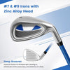 Junior Golf Club Set with Stand Bag for Ages 11–13 Years