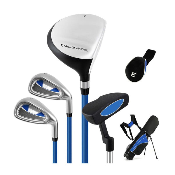 Junior Golf Club Set with Stand Bag for Ages 11–13 Years
