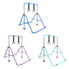 Kids' Folding Gymnastics Training Bar with Gymnastics Rings