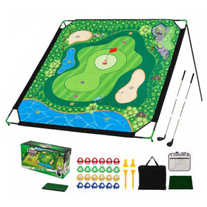 Kids Golf Chipping Game Set with 71