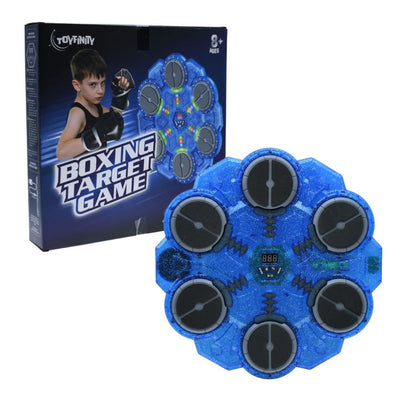 Kids Interactive Boxing Target Game with Gloves, Lights & Music