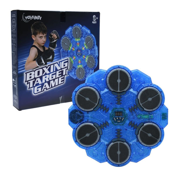 Kids Interactive Boxing Target Game with Gloves, Lights & Music