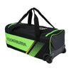 Kookaburra 9500 Wheelie Cricket Bag - Black / Green