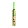 Kookaburra Cricket Bat with Fully-Wrapped Kashmir Wood for Junior Players in Green and Wood Finish