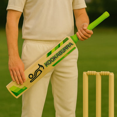 2025 Junior Cricket Bat by Kookaburra Kahuna 10.1 Kashmir Wood with Full Wrap