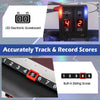 LED Air Hockey Games Table with Electronic Scoring
