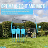 Large 12ft x 10ft Portable Kids Football Garden Stop Net