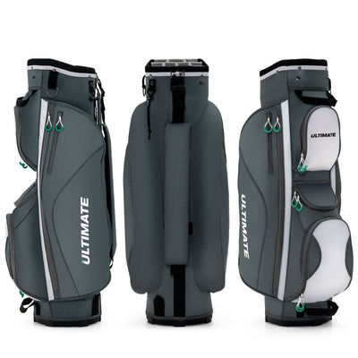 Lightweight Golf Cart Bag with 14-Way Divider