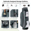 Lightweight Golf Cart Bag with 14-Way Divider