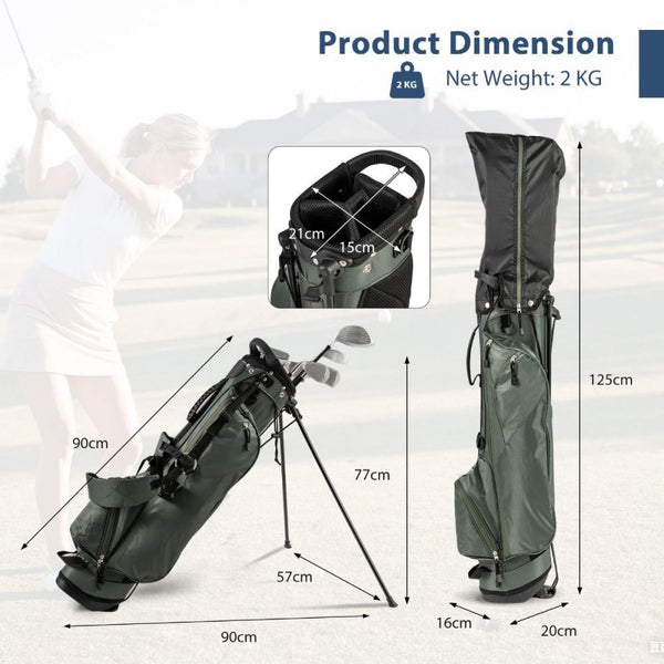 Lightweight Golf Stand Bag with 4-Way Divider