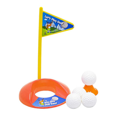 Longridge Junior Caddy Plastic Golf Starter Set with Trolley & Targets