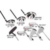 Longridge Vector Men's 12-Piece Golf Club Set with Hybrid Stand Bag