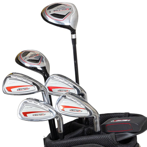 Longridge Vector Men's 8-Piece Golf Club Set with Stand Bag