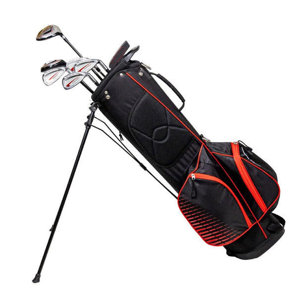 Longridge Vector Men's 8-Piece Golf Club Set with Stand Bag