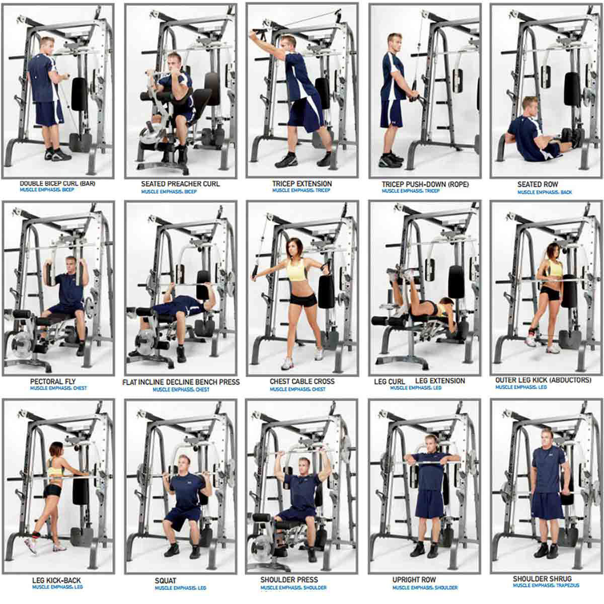Marcy MD 9010G Deluxe Multi Gym Smith Machine SHOPIFIT marcy-md-9010g-deluxe-multi-gym-smith-machine-shopifit
