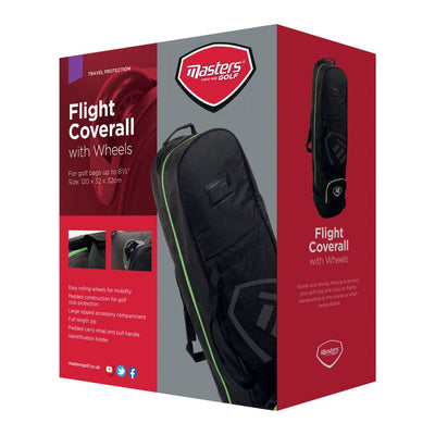 Masters Golf Flight Coverall with Wheels Packaging