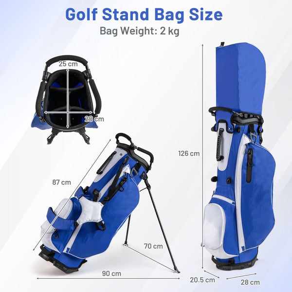 Men's Complete RH Golf Club Set with Stand Bag