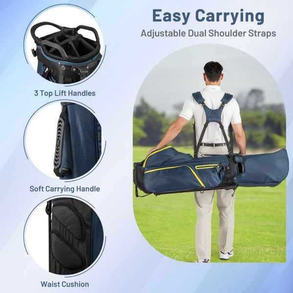 Men's Complete RH Golf Club Set with Stand Bag