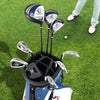 Men's Right-Handed Golf Club Set with 460CC Driver & Stand Bag