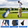 Men's Right-Handed Golf Club Set with 460CC Driver & Stand Bag