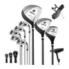 Men's Right-Handed Golf Club Set with 460CC Driver & Stand Bag