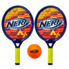 Pair of NERF Junior Foam Tennis Bats with Soft Ball