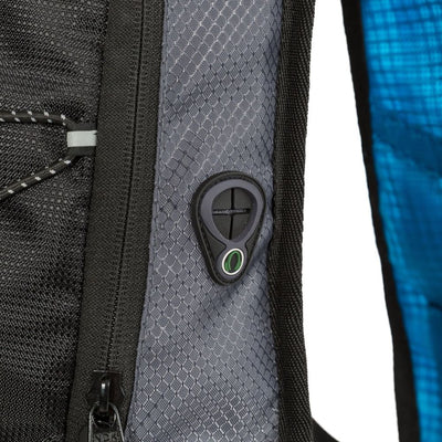 Trespass Mirror Hydration 15L Hiking Backpack with 2L Bladder - Blue