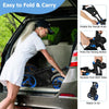 One-Click Folding 3-Wheel Golf Trolley with Insulated Storage Bag