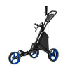 One-Click Folding 3-Wheel Golf Trolley with Insulated Storage Bag