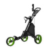One-Click Folding 3-Wheel Golf Trolley with Insulated Storage Bag