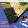 Portable Basketball Hoop with 10 Adjustable Height Settings